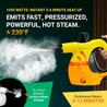  Multi-Purpose Handheld Pressurized Steam Cleaner with 9-Piece Accessories