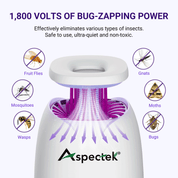 Indoor Bug Zapper: 4 in 1 Insect Fly Zapper featuring UV Light attraction