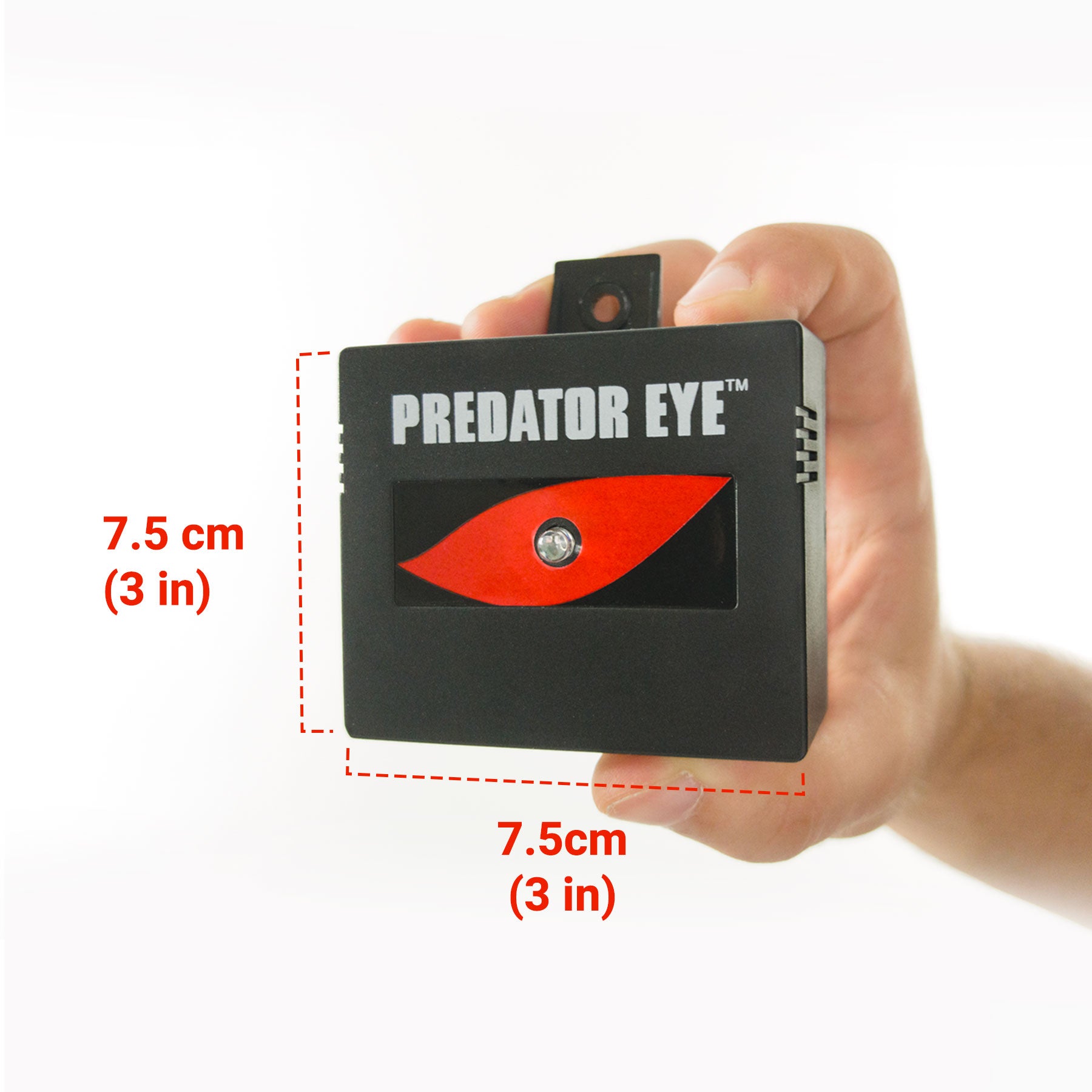 Aspectek Solar Rechargeable Predator Eye: Nighttime deterrent light defends against Coyote, Deer, Cat, Raccoon, Skunk, Weatherproof design - 2-Pack