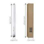 Aspectek Bug Zapper Replacement UV Lamp Bulb Light Tube 10W for 20W Electronic Bug Zapper, 2-Pack