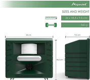 Guard your outdoor space: Yard Sentinel + STROBE LIGHT Outdoor Ultrasonic Animal Repeller