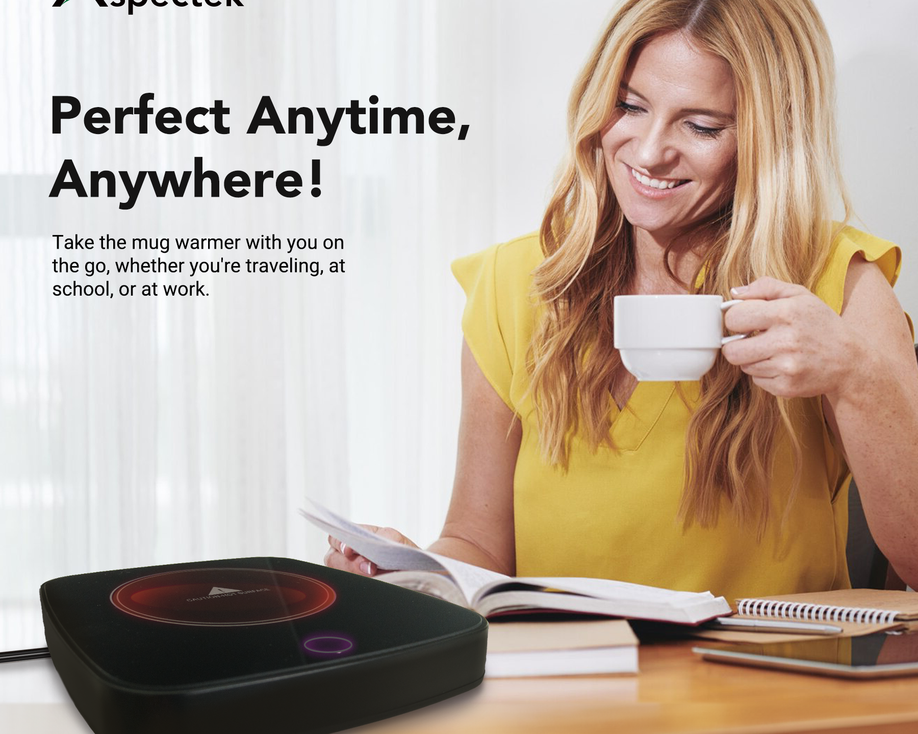 Elevate Your Sip: The Mug Warmer Experience!