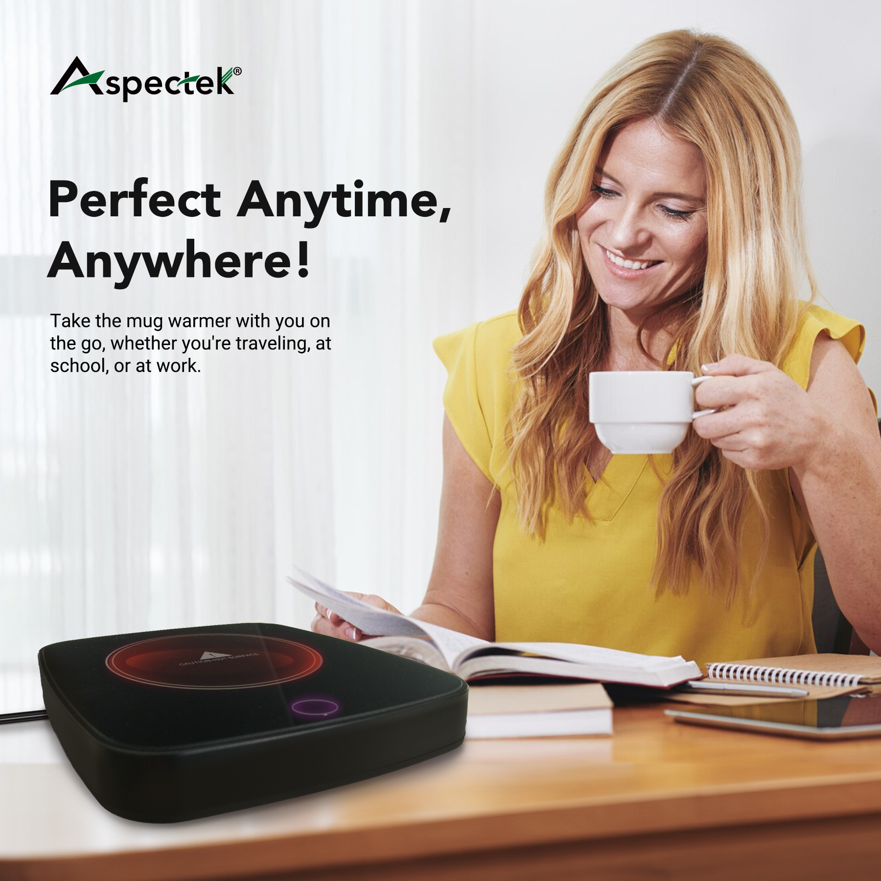 Elevate Your Sip: The Mug Warmer Experience!