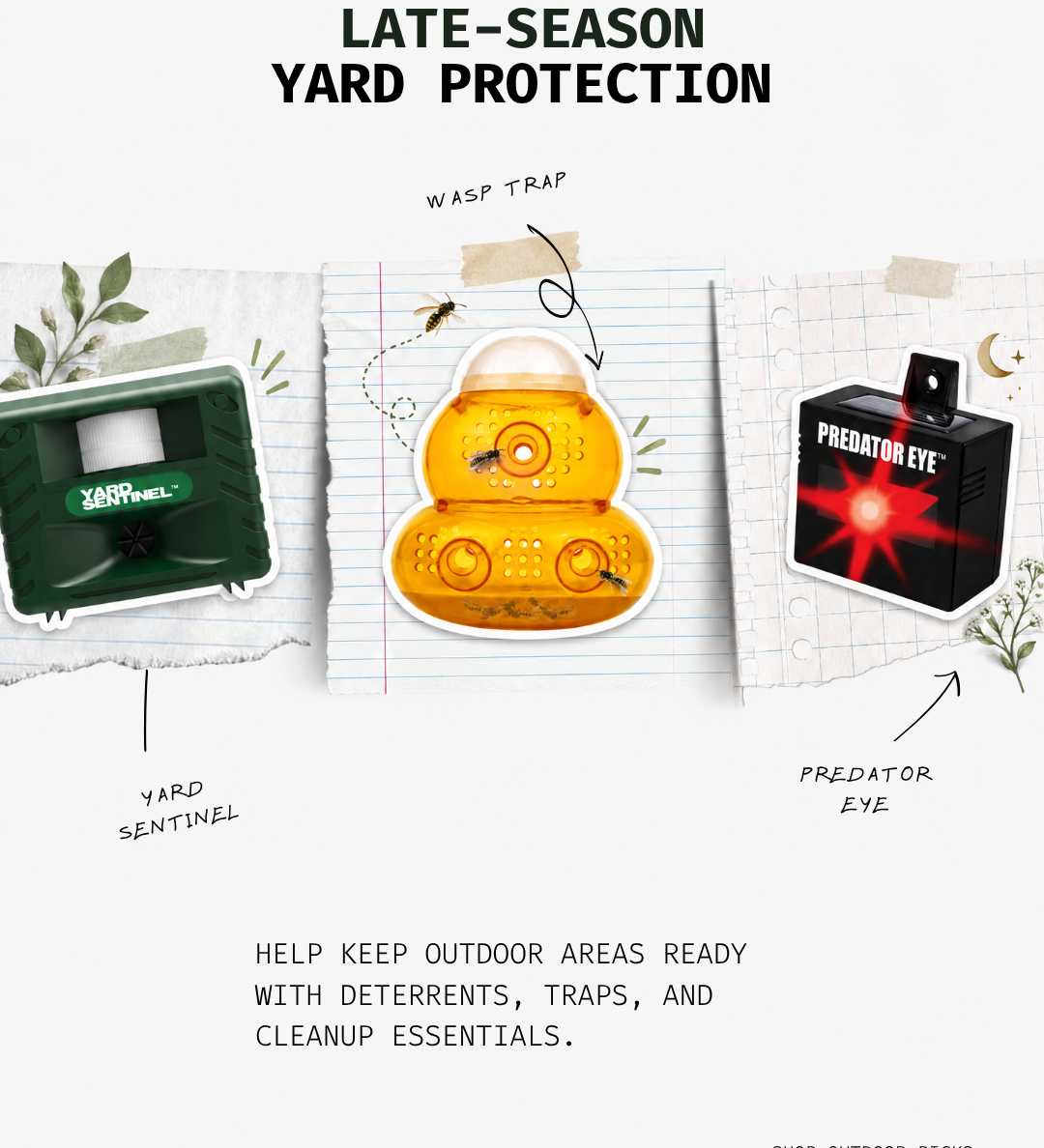 Yard & Garden Protection: Smart Outdoor Pest Picks for Late Season
