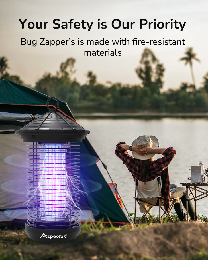 Mastering Insect Control: The 20W High-Intensity Electric Insect Zapper