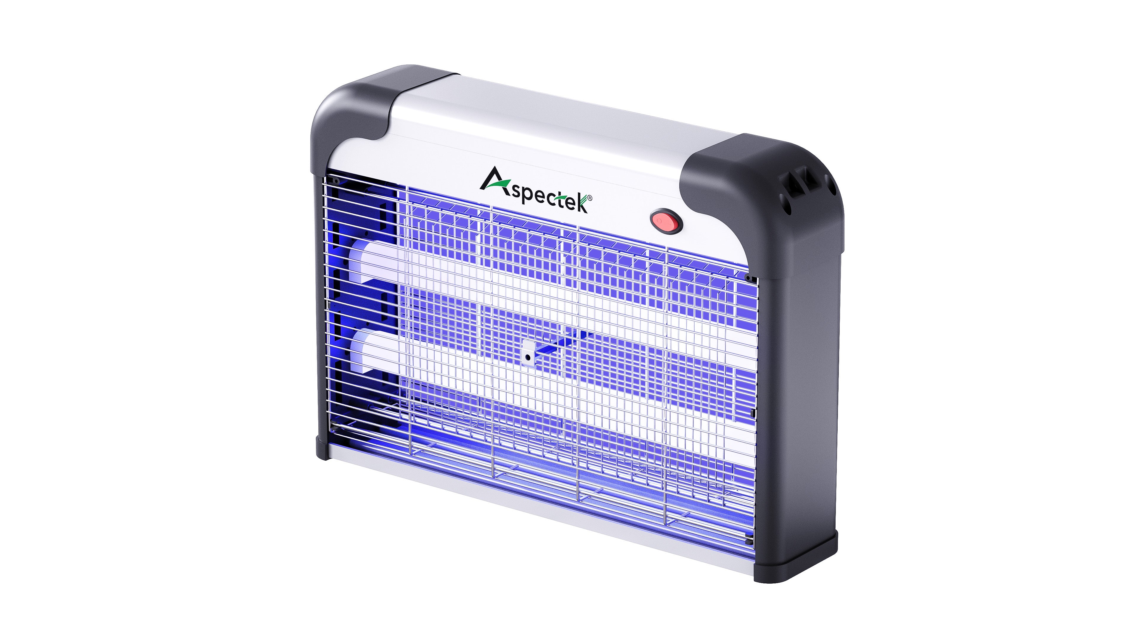 Insect zapper with Aspectek branding on a white background