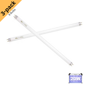 Aspectek Bug Zapper Replacement UV Lamp Bulb Light Tube 10W for 20W Electronic Bug Zapper, 2-Pack