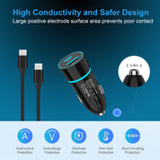 Fast Car Charger, Car Power Adapter for Apple 12,13 series, Samsung, Huawei, Xiaomi, OPPO, VIVO, etc.