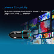 Fast Car Charger, Car Power Adapter for Apple 12,13 series, Samsung, Huawei, Xiaomi, OPPO, VIVO, etc.