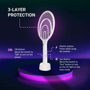 Electric Fly Swatter: 3000V