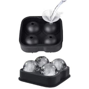Flamen Ice Ball Maker- Easy And Fast Release BPA-Free Flexible Silicone Ice Trays (2-pack)
