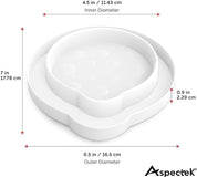 Aspectek Bed Bug Trap, Bed Bug Interceptor, Bed Bug Traps (Pack of 4). Flea Traps, Safe Eco Friendly, Bed Bug Eliminator (White)