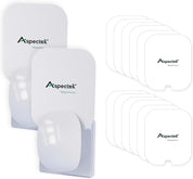 Two Aspectek packaging with multiple smaller packaging units on a white background