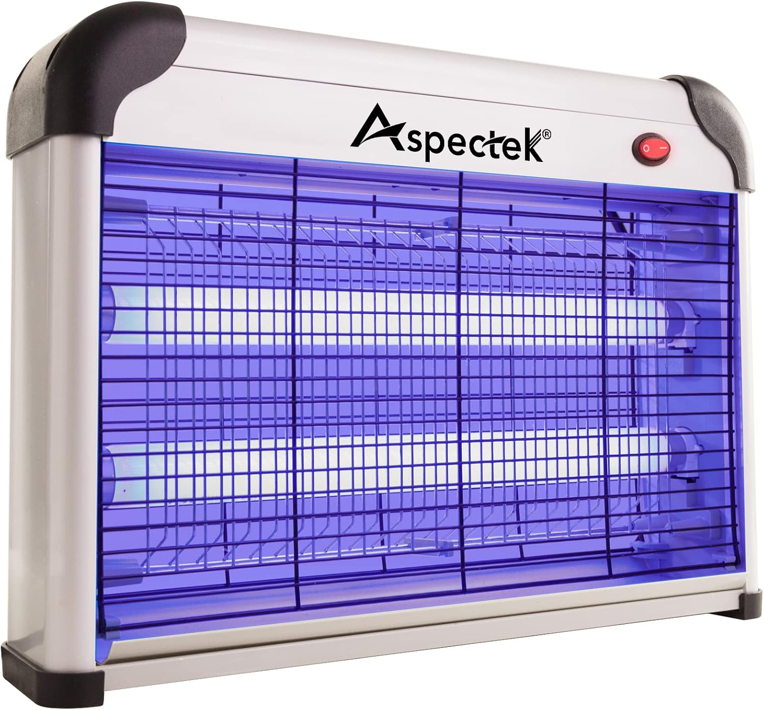 Aspectek 20W Indoor Bug Zapper, Includes 2 Replacement Bulbs, Mosquito Zapper, Insect Zapper, Bug Lamp Zapper