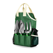 GardenHOME Garden Tool Set - 11Pcs Garden Hand Tool Set Equipment with Tote Bag Adjustable and Apron, Gardening Tools