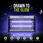 Aspectek 20W Bug Zapper with 2 Replacement Bulbs