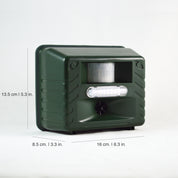 Deter unwanted guests with ease: Yard Sentinel +STROBE & Remote Control Outdoor Ultrasonic Animal Repeller with Motion Sensor
