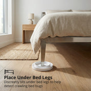 Aspectek Bed Bug Trap, Bed Bug Traps (Pack of 4). Flea Traps, Safe Eco Friendly, Bed Bug Eliminator (White)