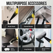 Comforday Multi-Purpose Handheld Pressurized Steam Cleaner with 9-Piece Accessories