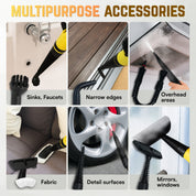 Comforday Handheld Pressurized Steam Cleaner with 9 Accessories