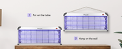 Aspectek 40W Indoor Bug Zapper, Mosquito Zapper, Insect Zapper, Bug Fly Zapper. Effective Against Flies, Mosquitos, Moths Wasps Beetles