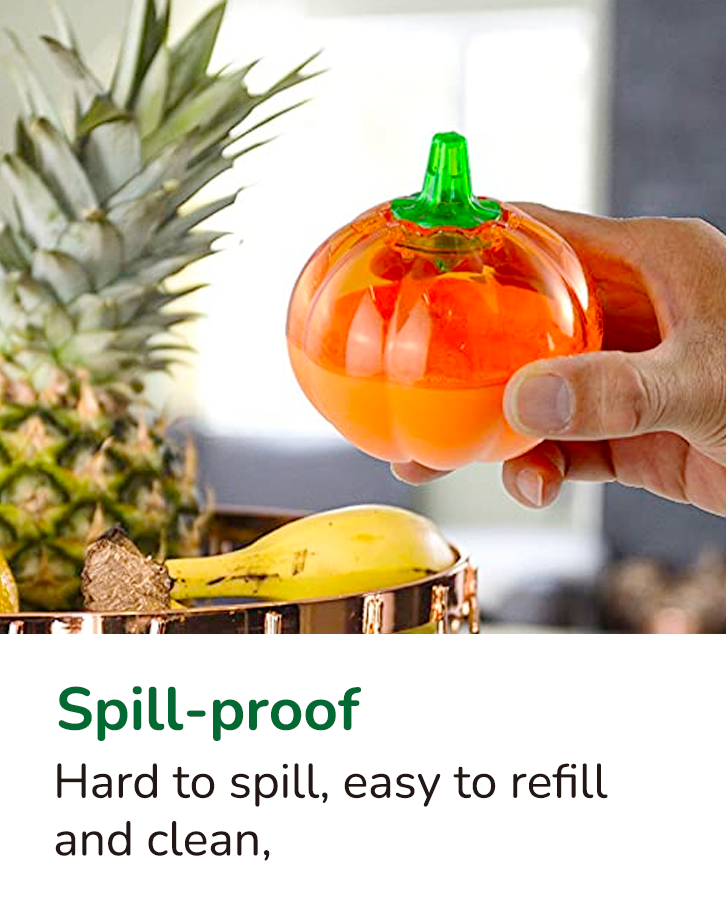 Fruit Fly Trap (Pumpkin Shape)