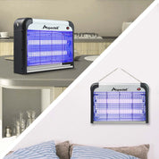 Aspectek 20W Indoor Bug Zapper – Solid Black Insect and Bug Lamp Zapper