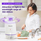 Indoor Bug Zapper: 4 in 1 Insect Fly Zapper featuring UV Light attraction