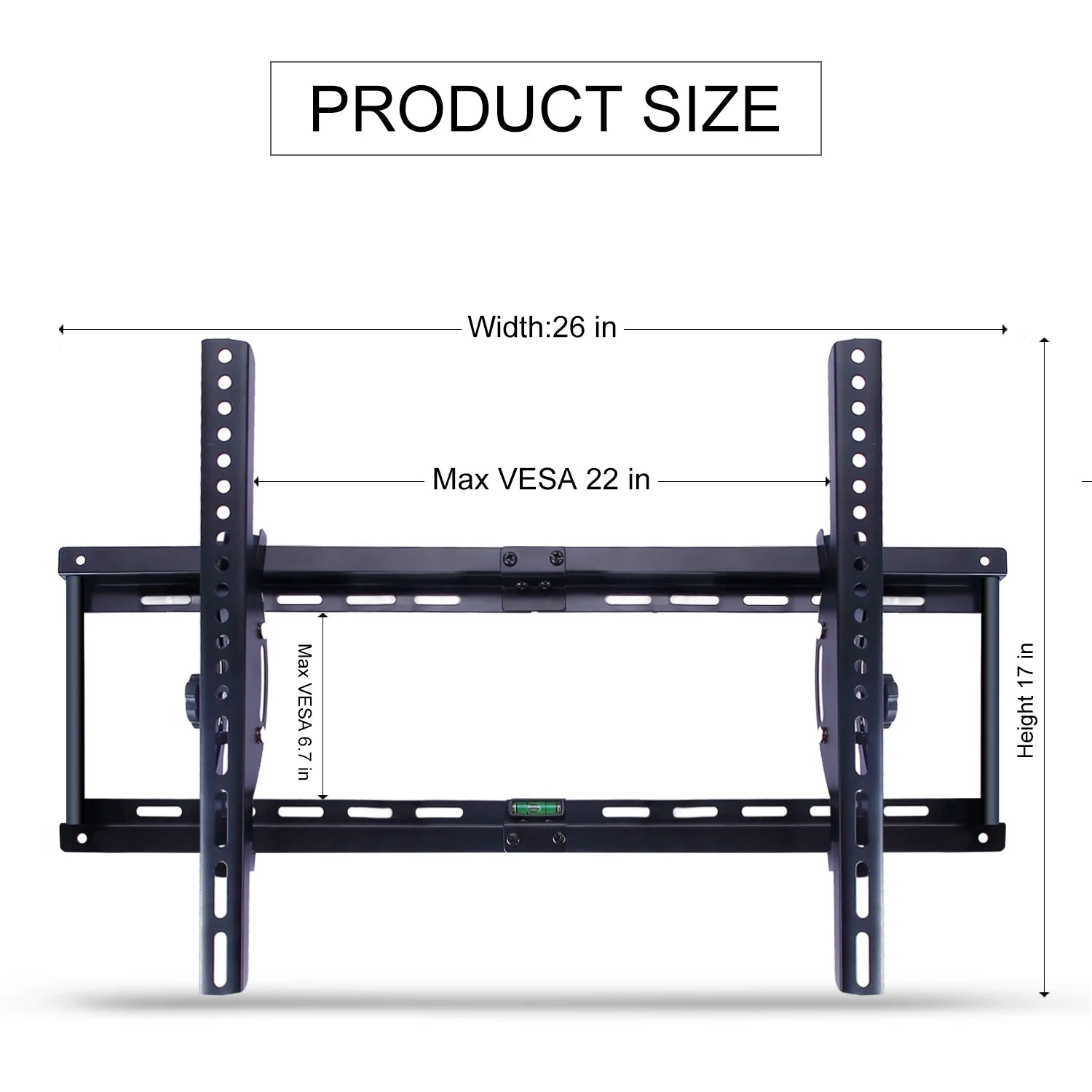 Aspectek Universal LED/LCD Tilting TV Wall Mount Brackets with HDMI Cable, Suitable for Flatscreen TVs ( 37 to 70 inches) (CA)