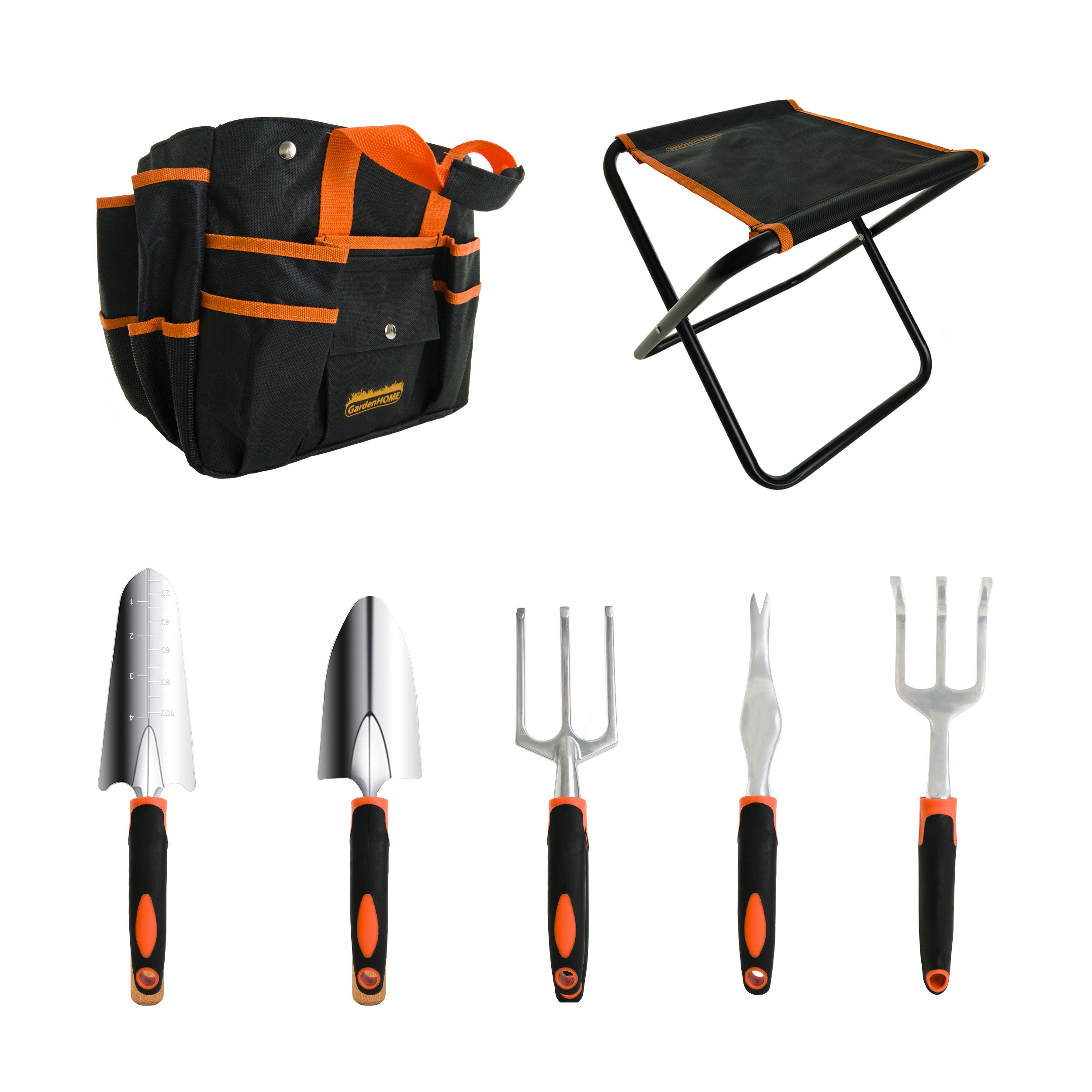 Durable garden hand tool for digging and planting
