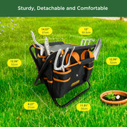 Durable garden hand tool for digging and planting