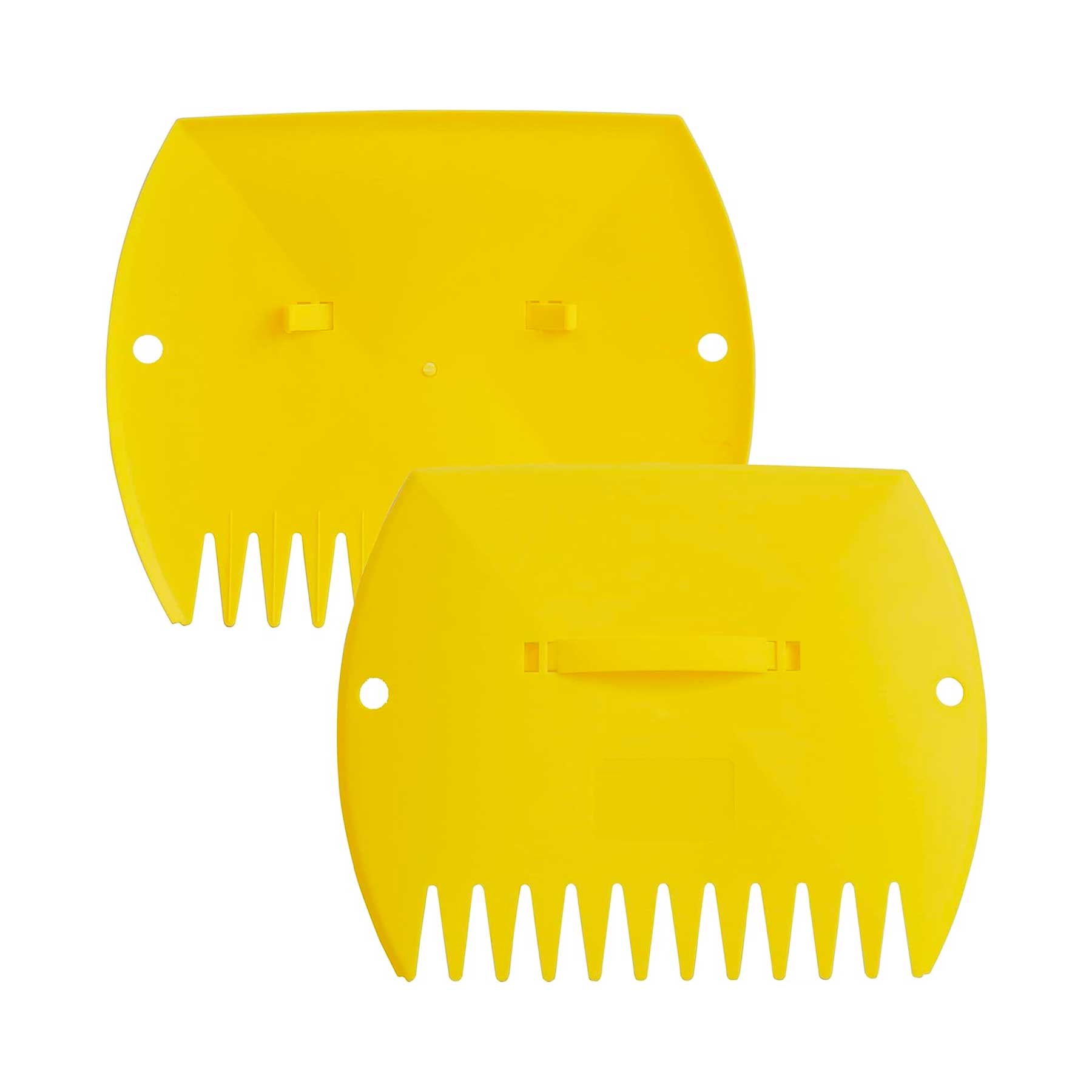 GardenHOME Garden and Yard Leaf Scoops Hand Rakes, Large Sized, Multip ...