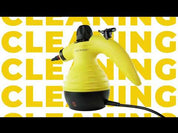 Effortless cleaning at your fingertips: Comforday Multi-Purpose Handheld Pressurized Steam Cleaner with 9-Piece Accessories