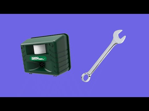 Guard your outdoor space: Yard Sentinel + STROBE LIGHT Outdoor Ultrasonic Animal Repeller