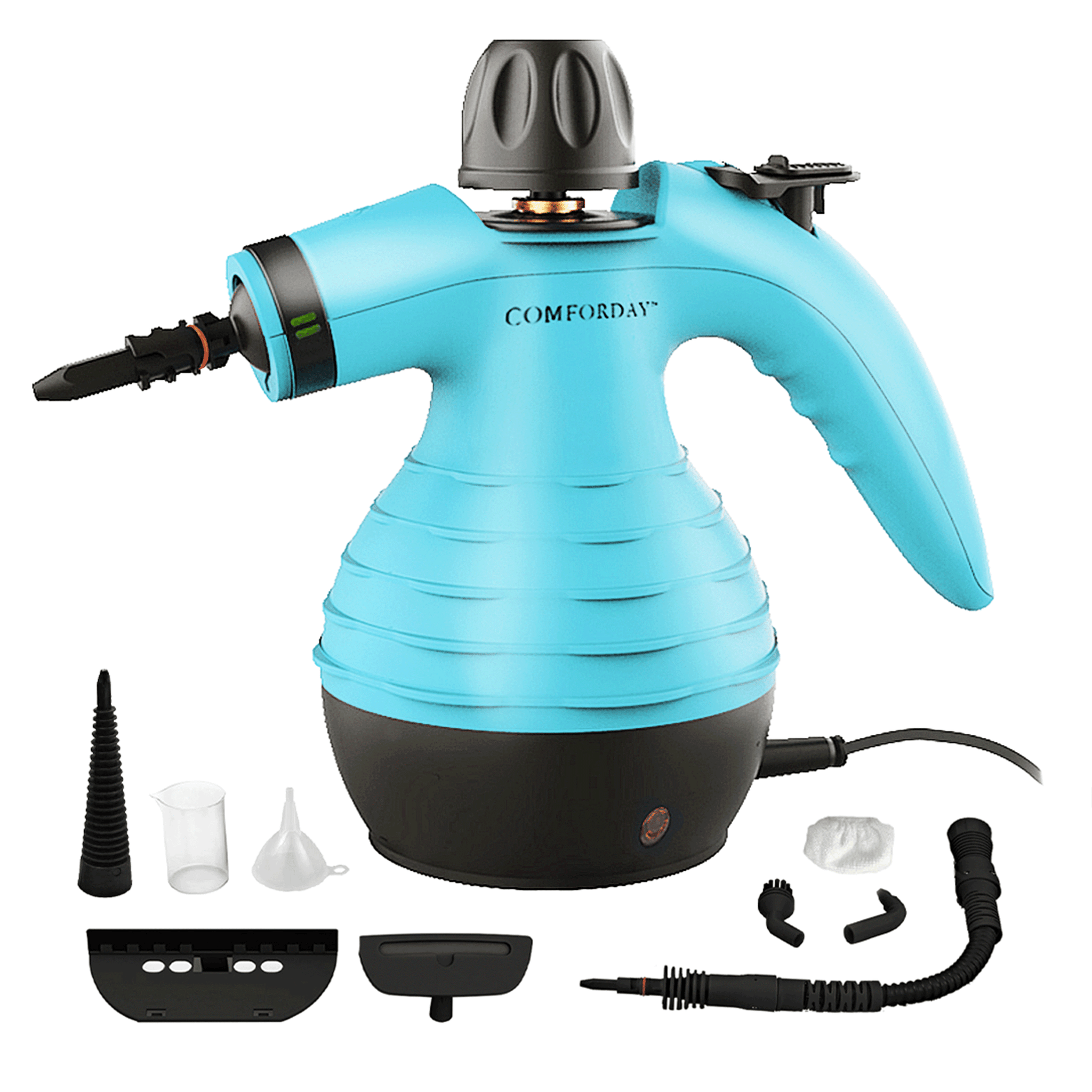 Comforday Multi-Purpose Handheld Pressurized Steam Cleaner with 9 Comforday Multi-Purpose Handheld Pressurized Steam Cleaner with 9
