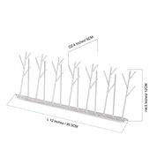  Plastic Polycarbonate Bird Spikes Kit