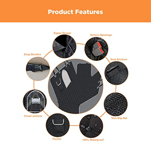 PetsN'all Durable Dog Car Seat Cover