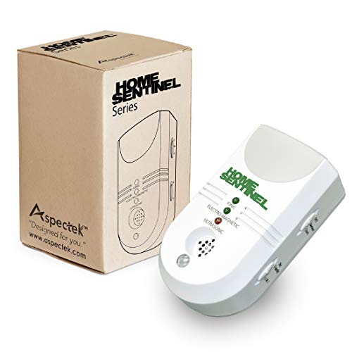 Home Sentinel Indoor Ultrasonic Pest Repeller 5 in 1 Features for Effective Pest Control for your Home, Office, Restaurant, Storage, etc, 1 Pack, Sound Frequency 15kHz-18kHz