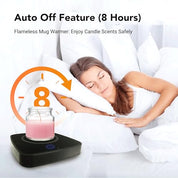 Electric Coffee Warmer for Desk with 3 Temperature Settings