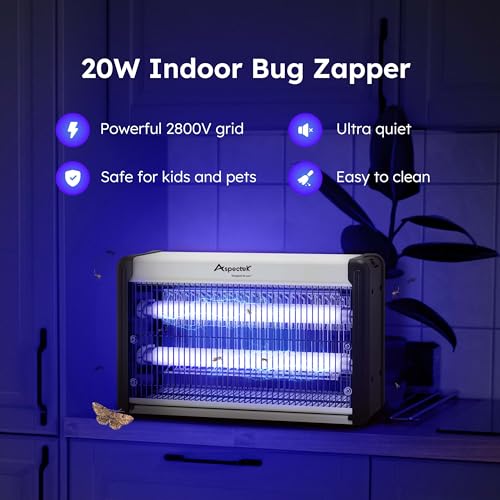 Aspectek 20W Electric Bug Zapper for Indoor use