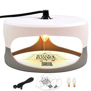 Aspectek  Trapest Sticky Dome Bug Trap with 2 Glue Discs. Odorless Cleaner and Flea Killer Trap Pad