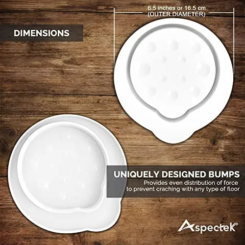 Aspectek Bed Bug Trap, Bed Bug Interceptor, Bed Bug Traps (Pack of 4). Flea Traps, Safe Eco Friendly, Bed Bug Eliminator (White)