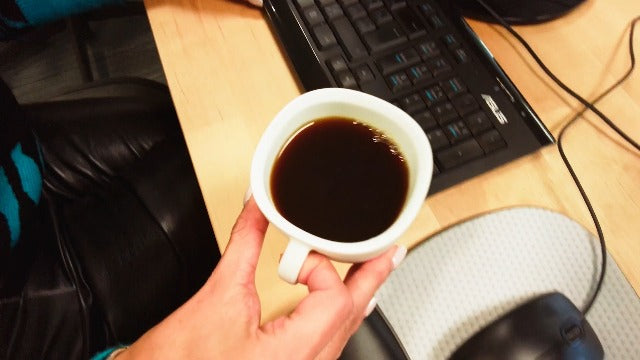 Electric Coffee Warmer for Desk with 3 Temperature Settings