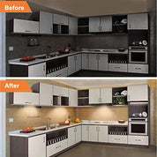 Comforday LED Under Cabinet Lights Kit Hardwired or Plug-in,1000 Lumen 3 PCs 12Inch Light Strips with Motion Sensor, Dimmer, Super Bright Warm White Light Bars for Kitchen cabinets Cupboard Shelf