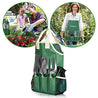 Garden Hand Tool Set Equipment with Tote Bag Adjustable and Apron