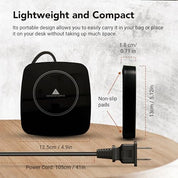 Electric Coffee Warmer for Desk with 3 Temperature Settings