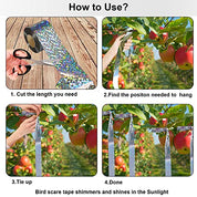 Holographic Bird Scare Ribbon