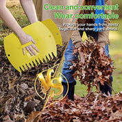 Yard Leaf Scoops Hand Rakes
